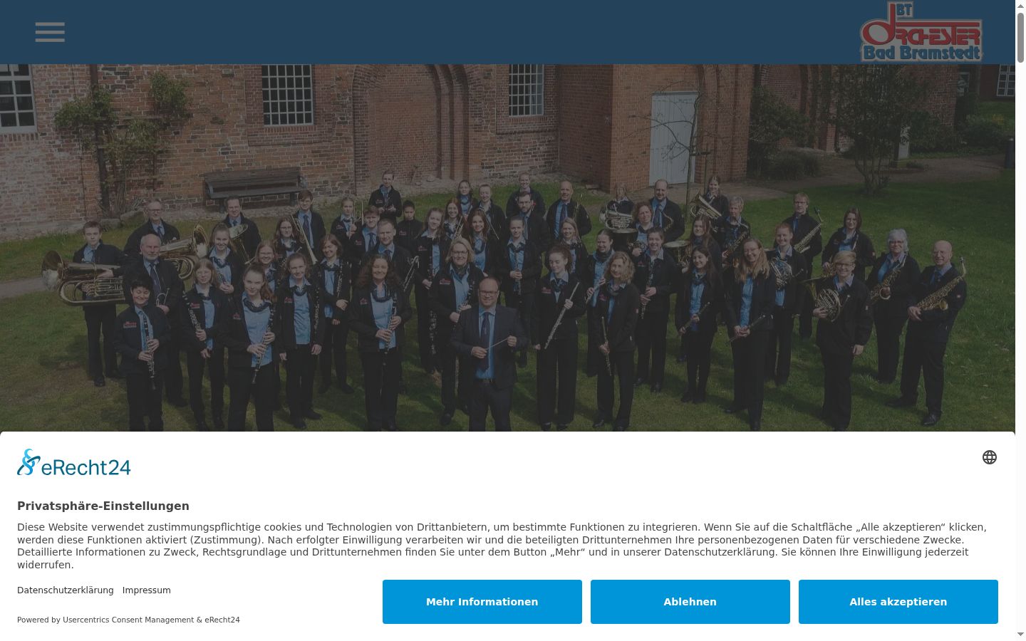 Screenshot tal-banner tal-kunsens muri qabel kwalunkwe interazzjoni