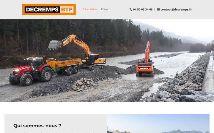 Screenshot of btp-decremps.fr