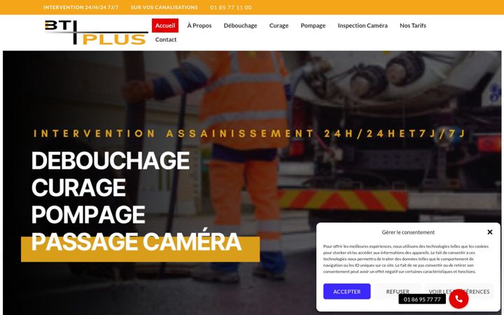 Screenshot of btplus-intervention.fr
