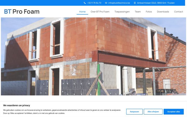 Képernyőkép: btprofoam.be