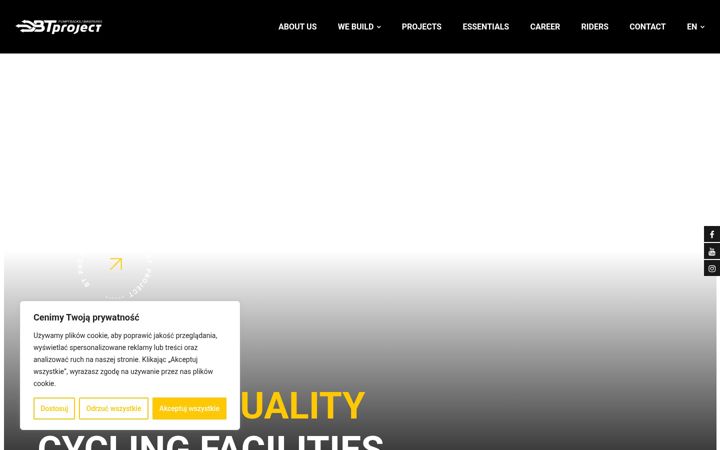 Screenshot of btproject.eu