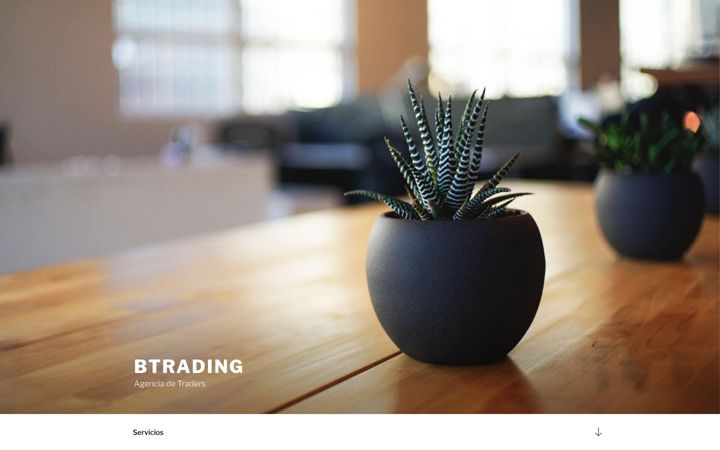 Screenshot of btrading.com