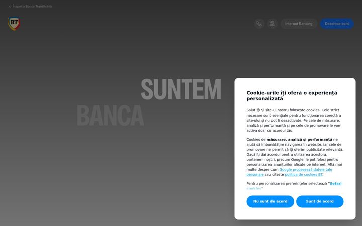 Screenshot of btrl.ro