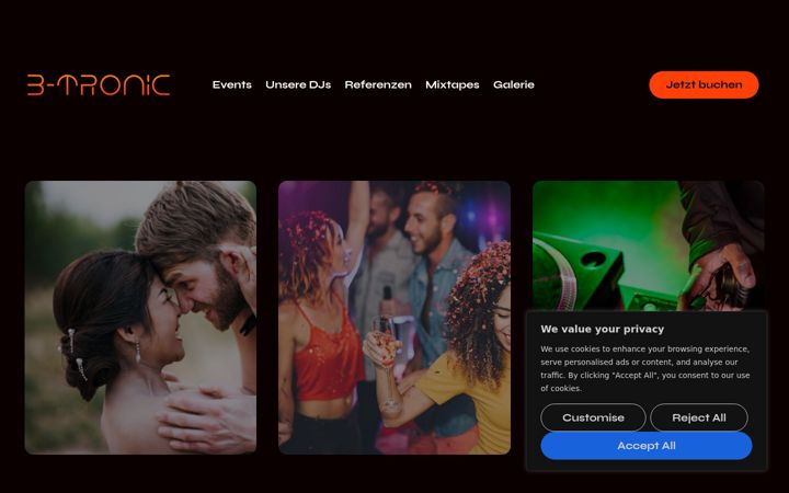 Screenshot of btronic.de