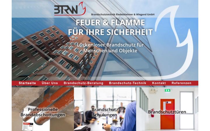 Screenshot of btrw.de