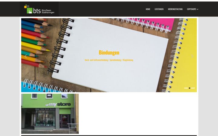 Screenshot of bts-copyshop.de