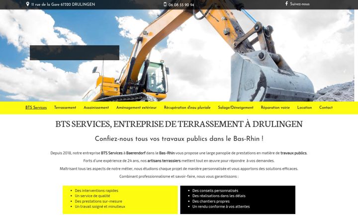 Screenshot of bts-services.fr