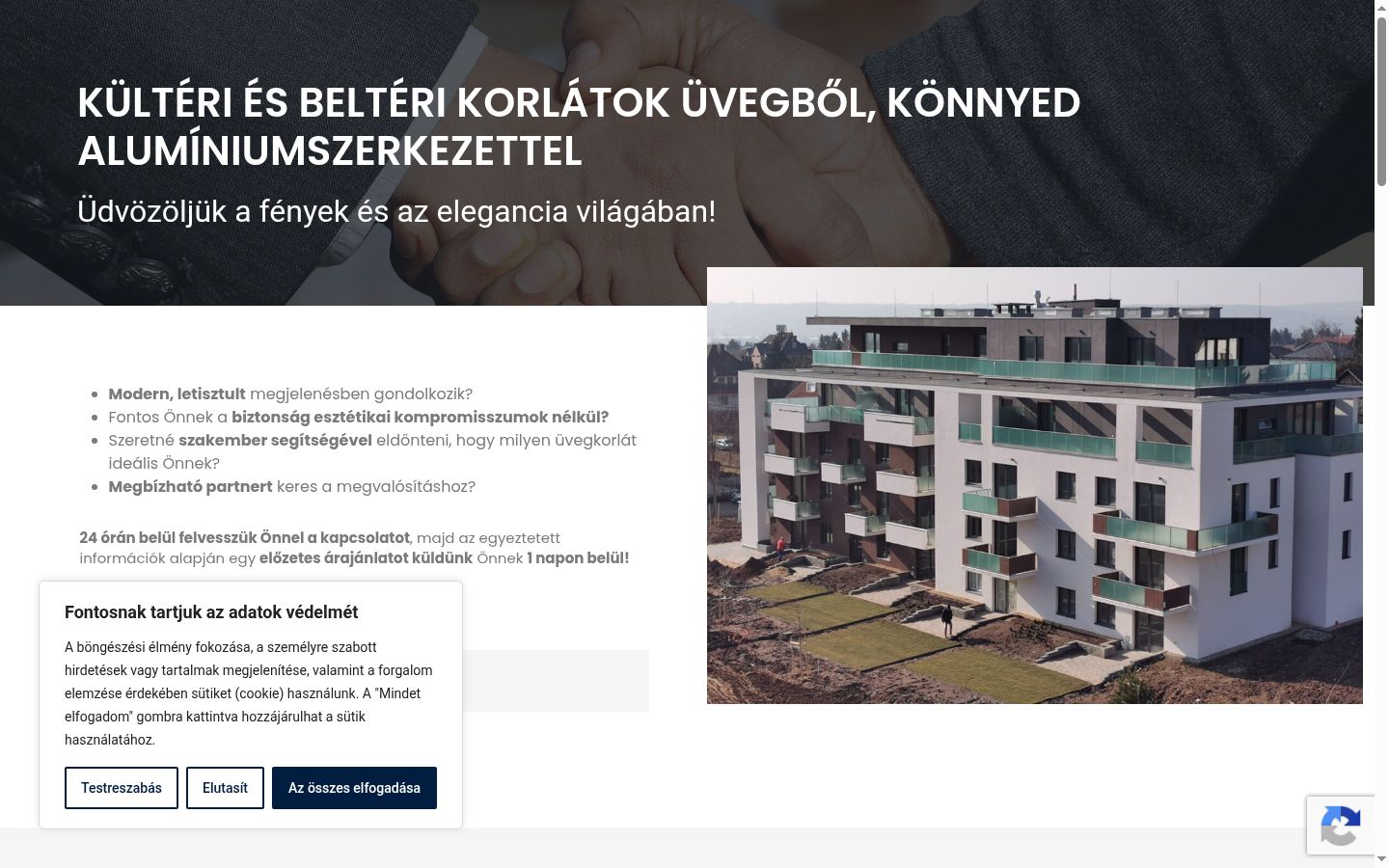 Screenshot tal-banner tal-kunsens muri qabel kwalunkwe interazzjoni