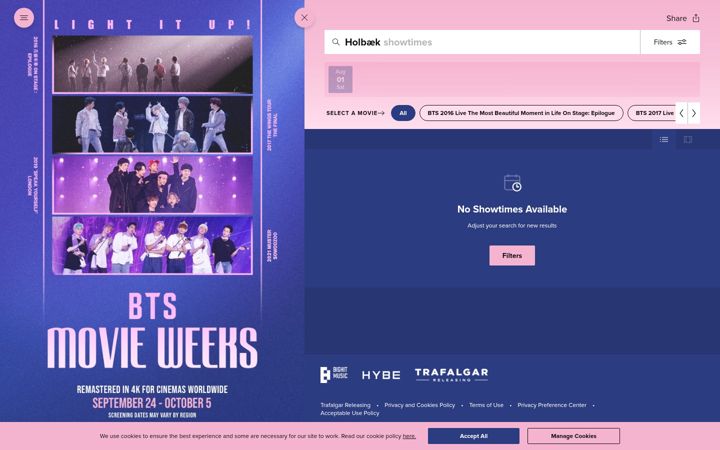 Screenshot of btsmovieweeks.com