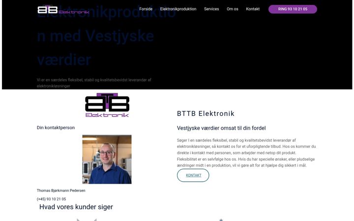Screenshot of bttb.one