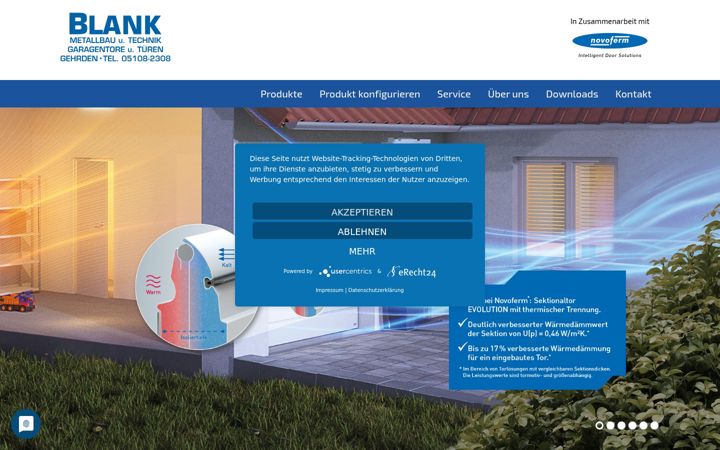 Screenshot of bttsysteme.de