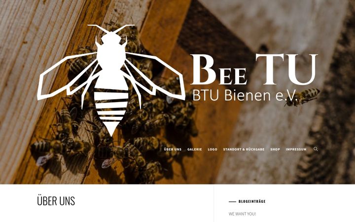 Screenshot of btu-bienen.de