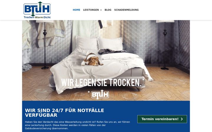 Skjermbilde av btuh.de