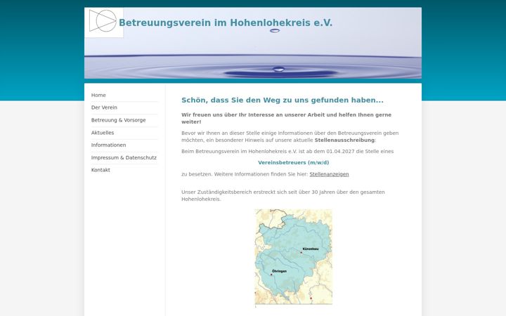 Screenshot of btv-hohenlohe.de