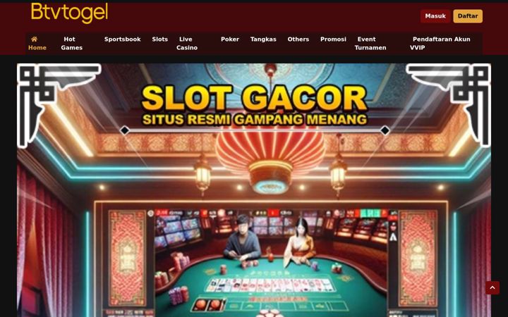 Screenshot of btvtogel.com