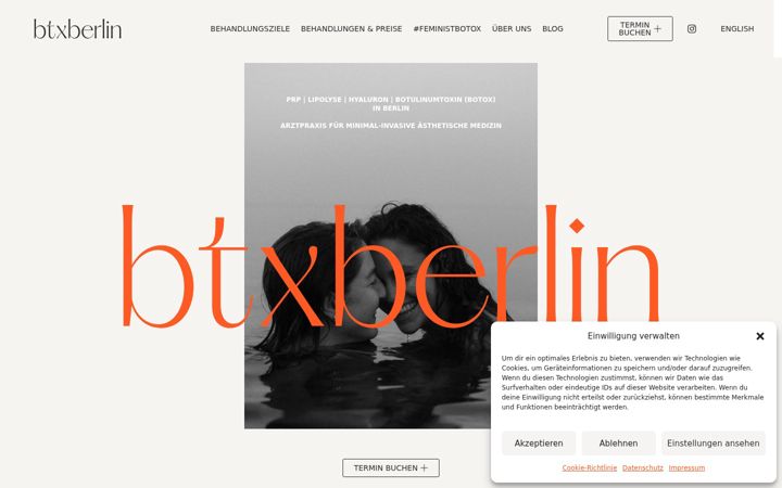 Ekrano kopija btxberlin.de