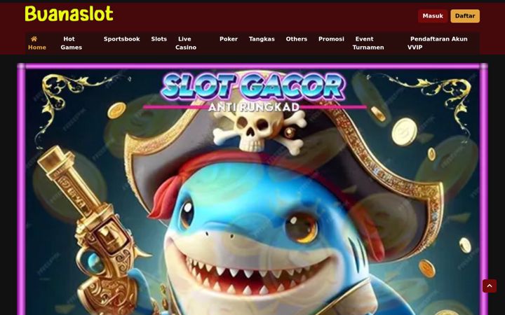 Screenshot of buanaslot.org