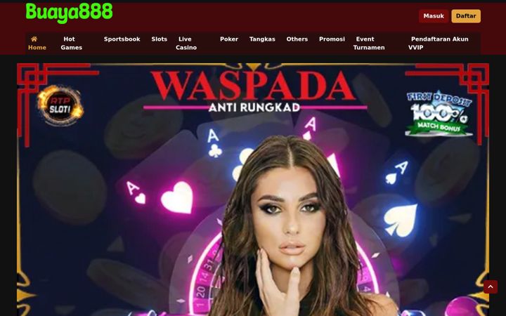 Screenshot of buaya888slot.com