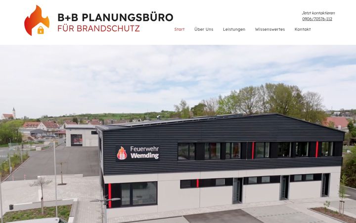 Posnetek zaslona bub-brandschutz.de
