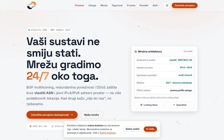 Screenshot of buba-usluge.hr