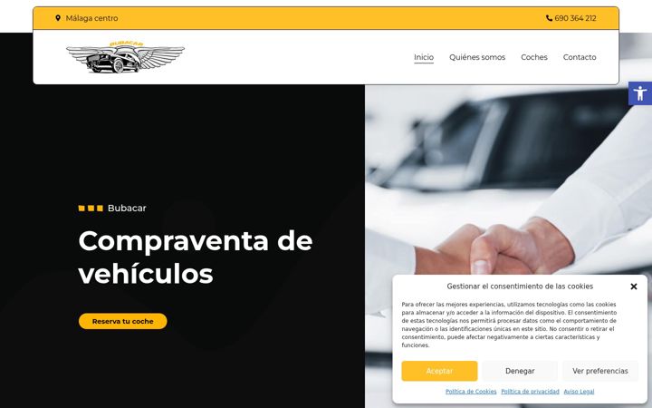 Screenshot of bubacar.com