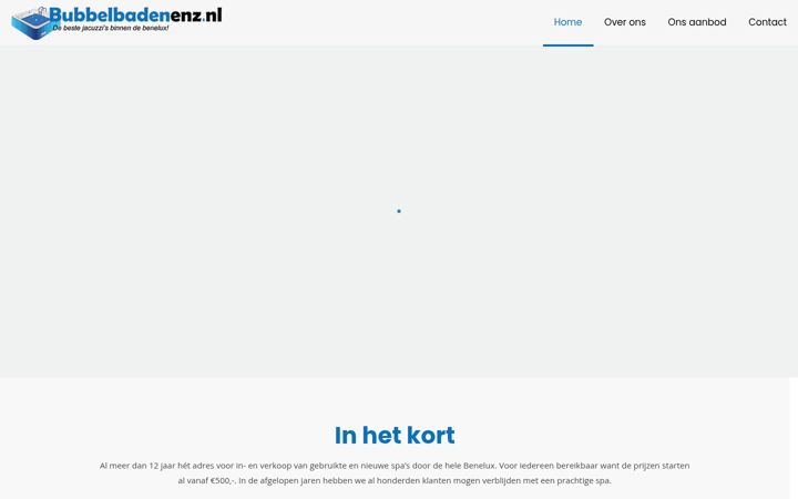 Capture d'écran de bubbelbadenenz.nl