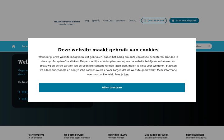 Zrzut ekranu bubbelkoning.nl