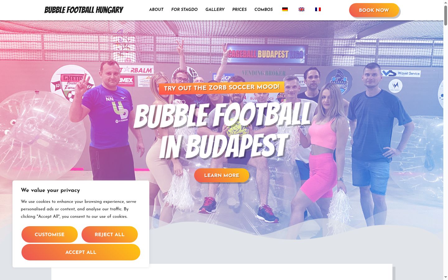 Screenshot tal-banner tal-kunsens muri qabel kwalunkwe interazzjoni