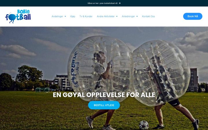 Screenshot of bubblefooty.com