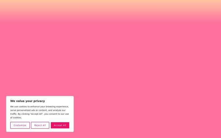 Screenshot of bubblelicious.se