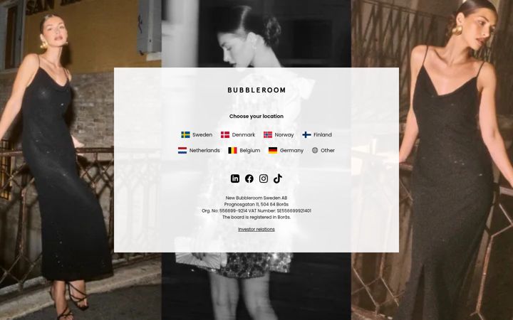 Screenshot of bubbleroom.com