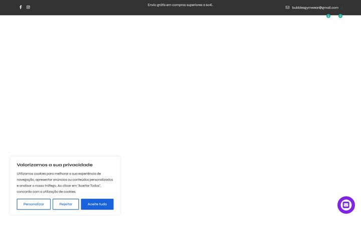 Screenshot of bubblesgymwear.pt
