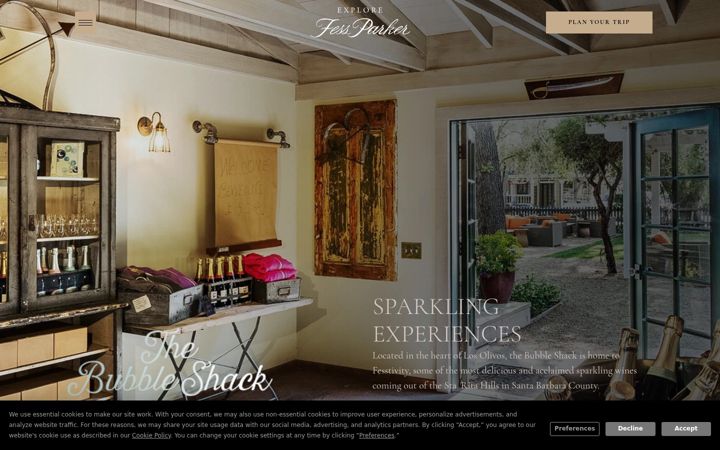 Screenshot of bubbleshack.com