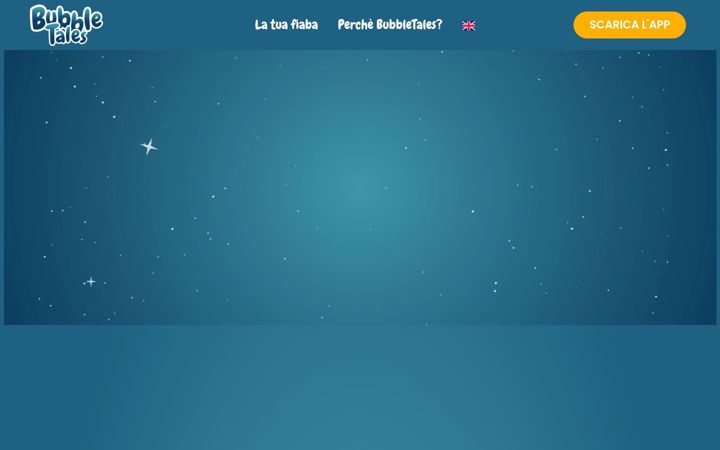 Screenshot of bubbletales.it