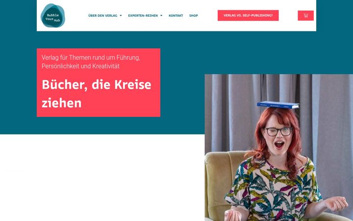 Screenshot ta' bubbleyourhub.de