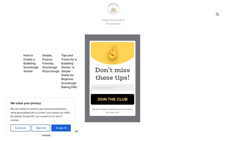 Screenshot of bubblingstarter.com