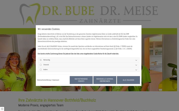 Screenshot ta' bube-meise.de