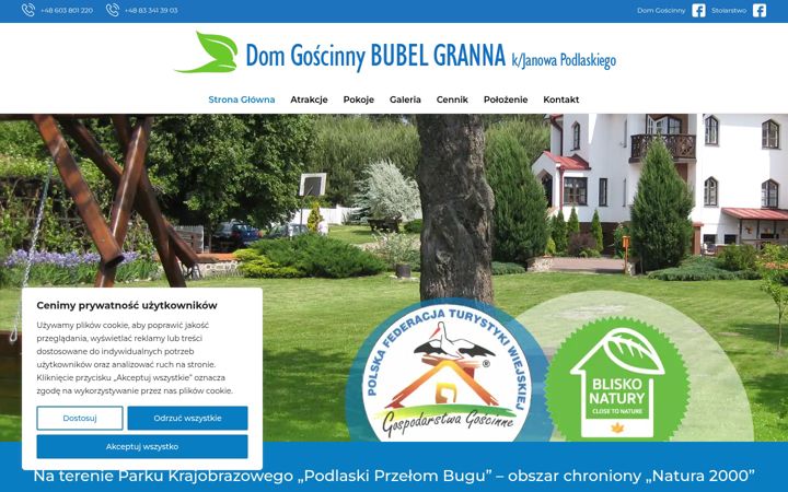 Screenshot of bubelgranna.pl