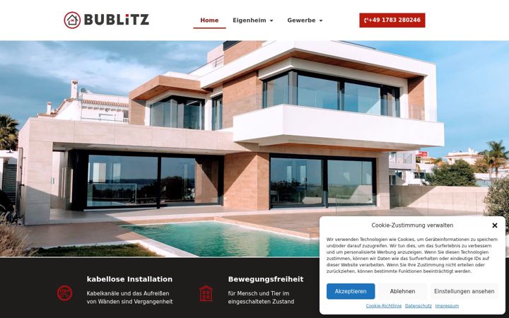 Screenshot of bublitz-alarm.de