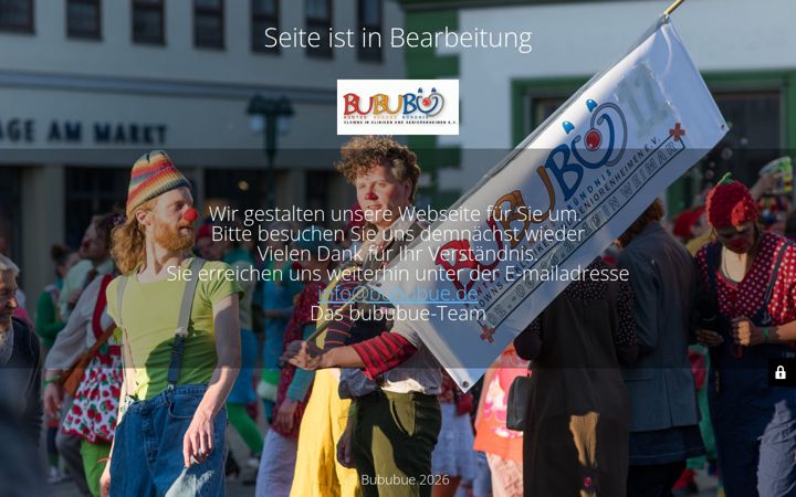 Screenshot of bububue.de