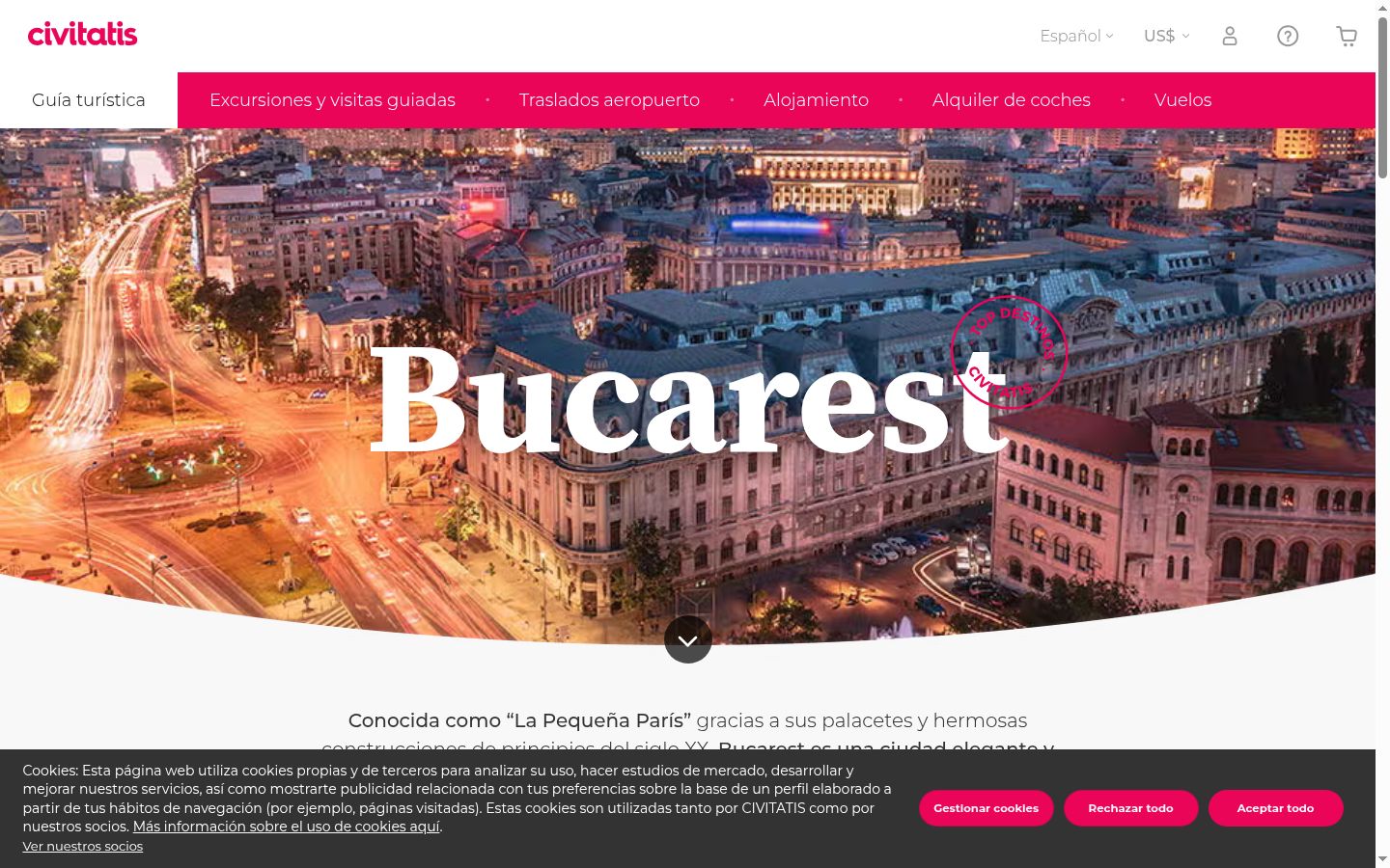 Snímek obrazovky baneru souhlasu zobrazeného před jakoukoli interakcí