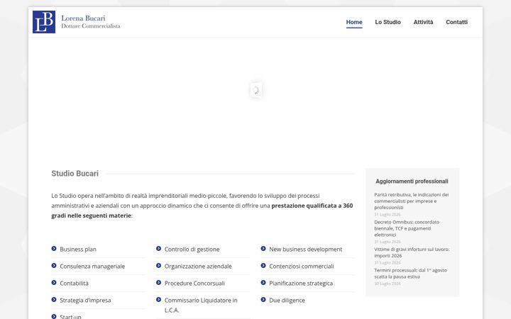 Screenshot van bucari.it
