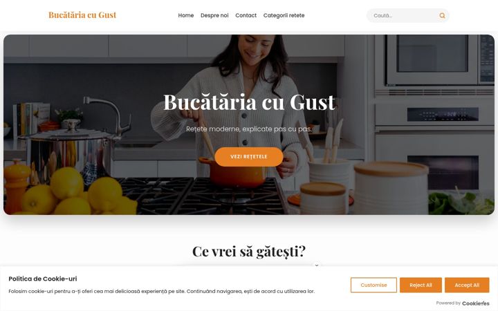 Screenshot ta' bucataria-cu-gust.ro