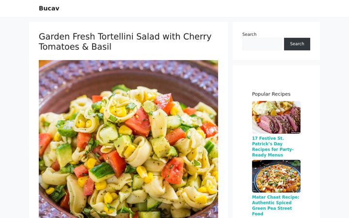 Screenshot of bucav.com