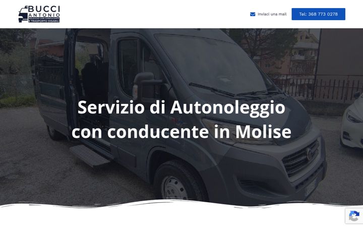 Screenshot of bucciautonoleggio.it