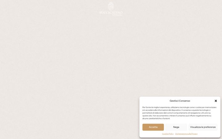 Screenshot of buccicatino.it