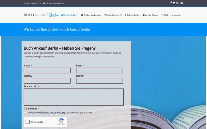 Screenshot of buch-ankauf-berlin.de