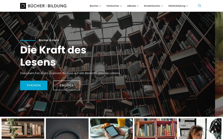 Screenshot of buch-und-bildung.com