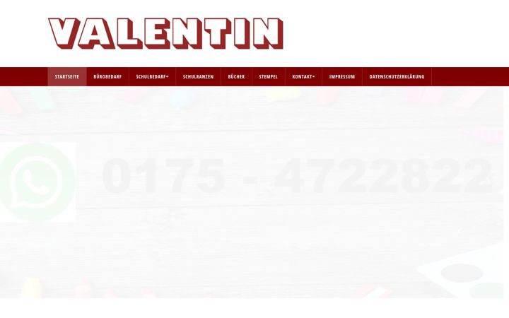 Screenshot of buch-valentin.de