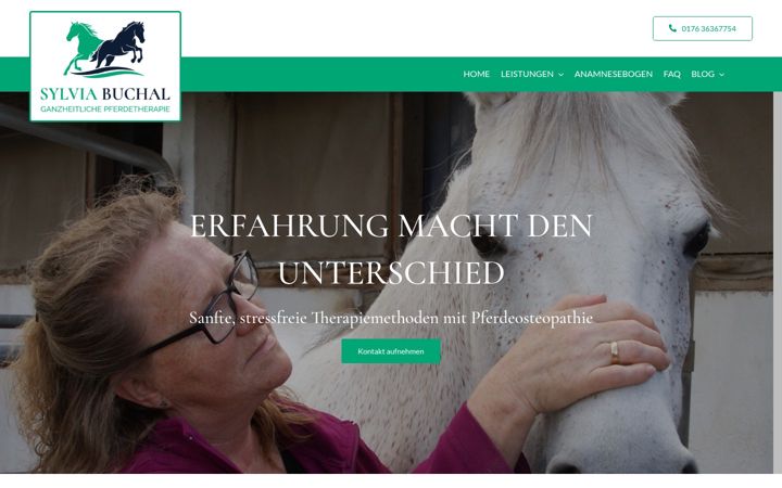 Screenshot of buchal-pferdetherapie.de
